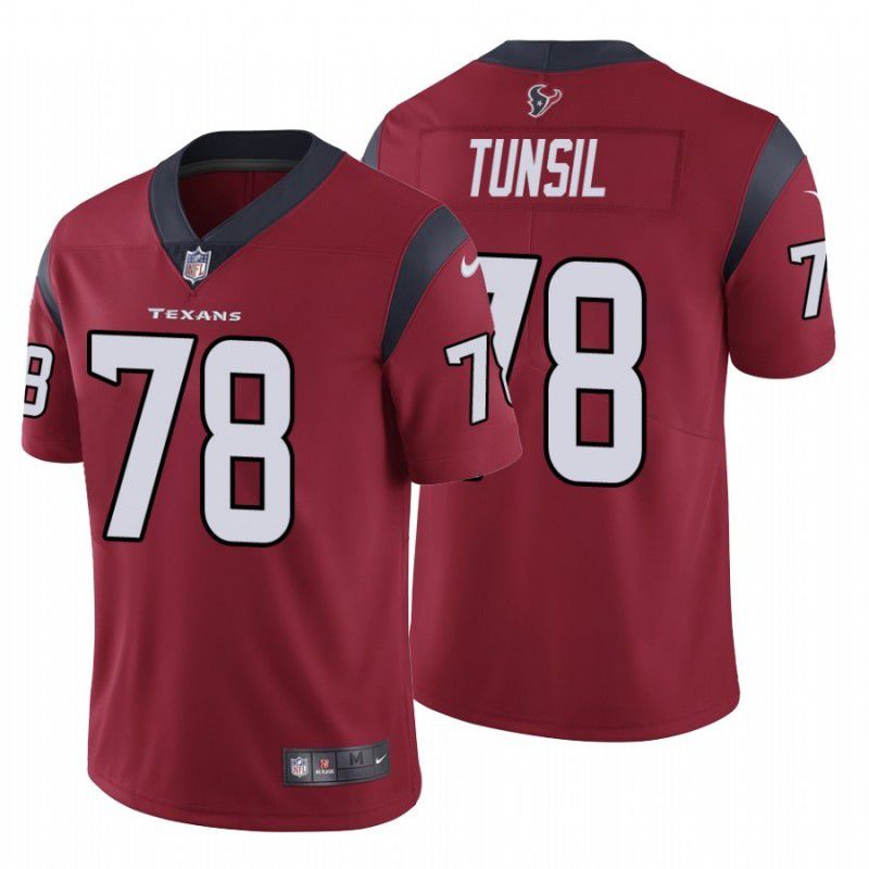 Men Houston Texans #78 Laremy Tunsil Nike Red Limited NFL Jersey